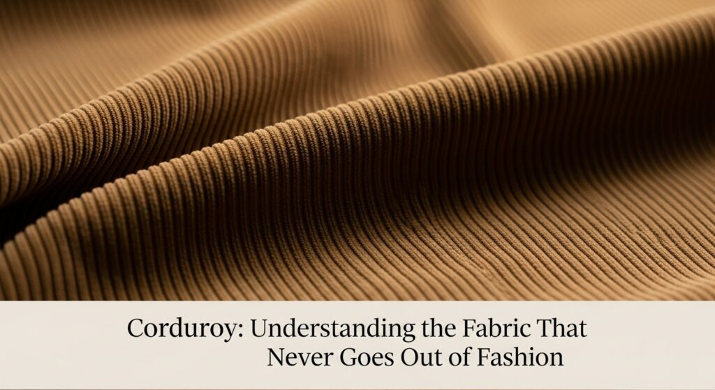 Corduroy: Understanding the Fabric That Never Goes Out of Fashion