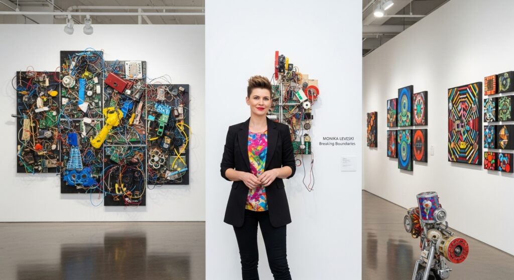 Monika Leveski: Breaking Boundaries in Modern Art and Design