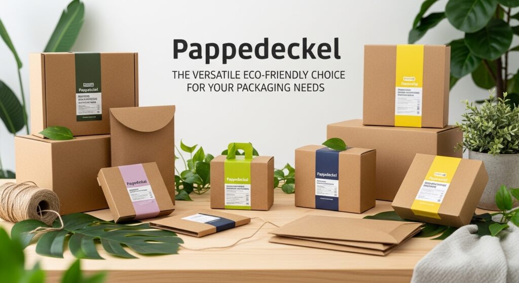 Pappedeckel: The Versatile Eco-Friendly Choice for Your Packaging Needs