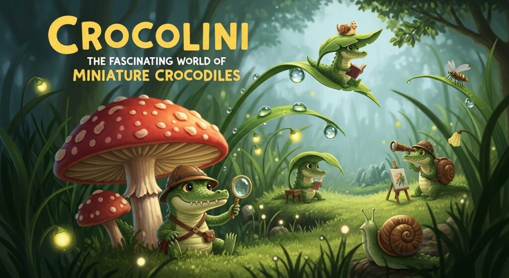 Crocolini: The Fascinating World of Miniature Crocodiles
